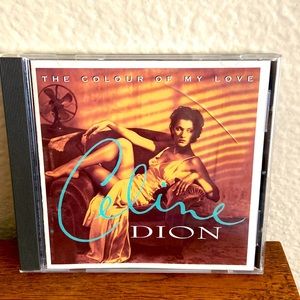 5/$10❤️❤️❤️Vintage 90s CELINE DION THE COLOUR OF MY LOVE CD
